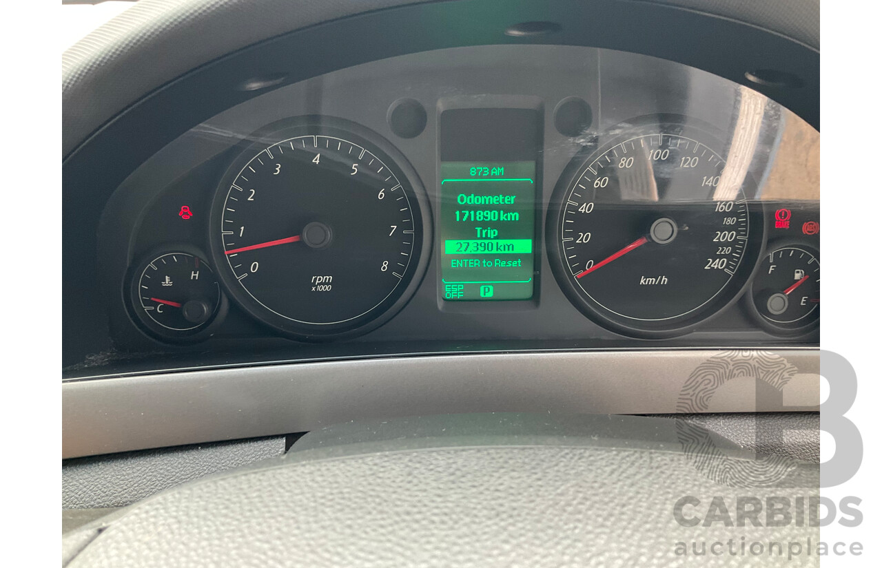 6/2008 Holden Commodore Omega VE MY09 4d Sedan Impulse Blue V6 3.6L