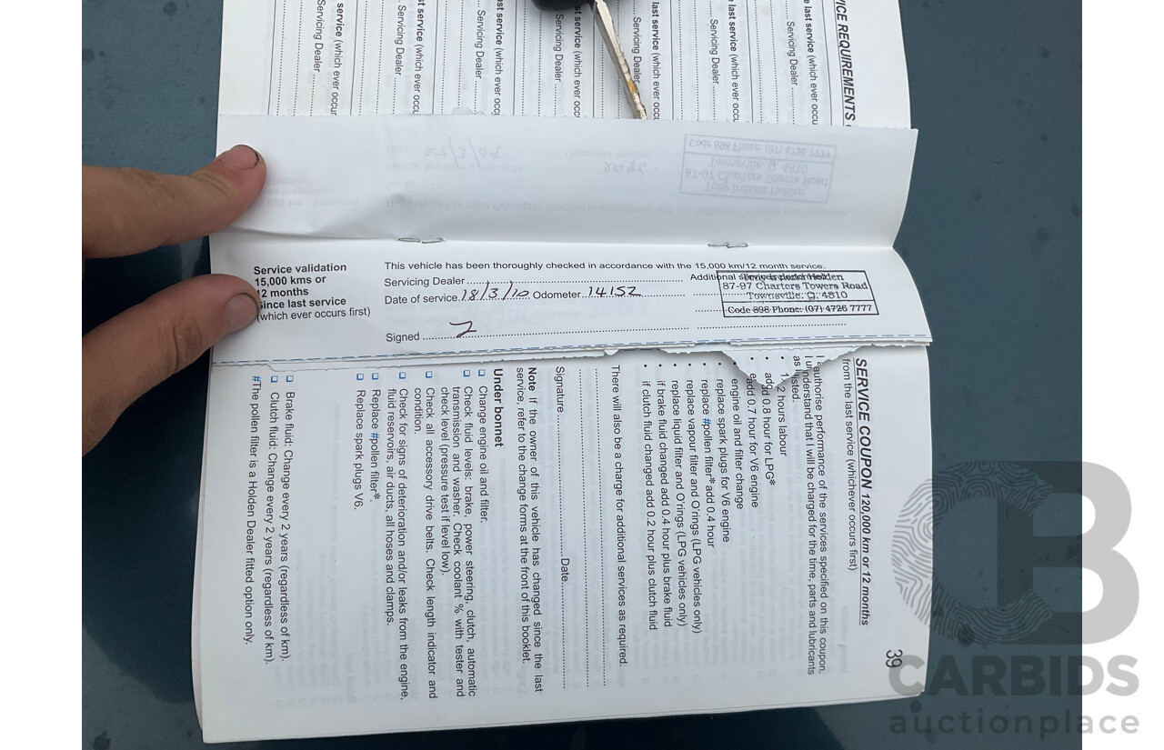 6/2008 Holden Commodore Omega VE MY09 4d Sedan Impulse Blue V6 3.6L