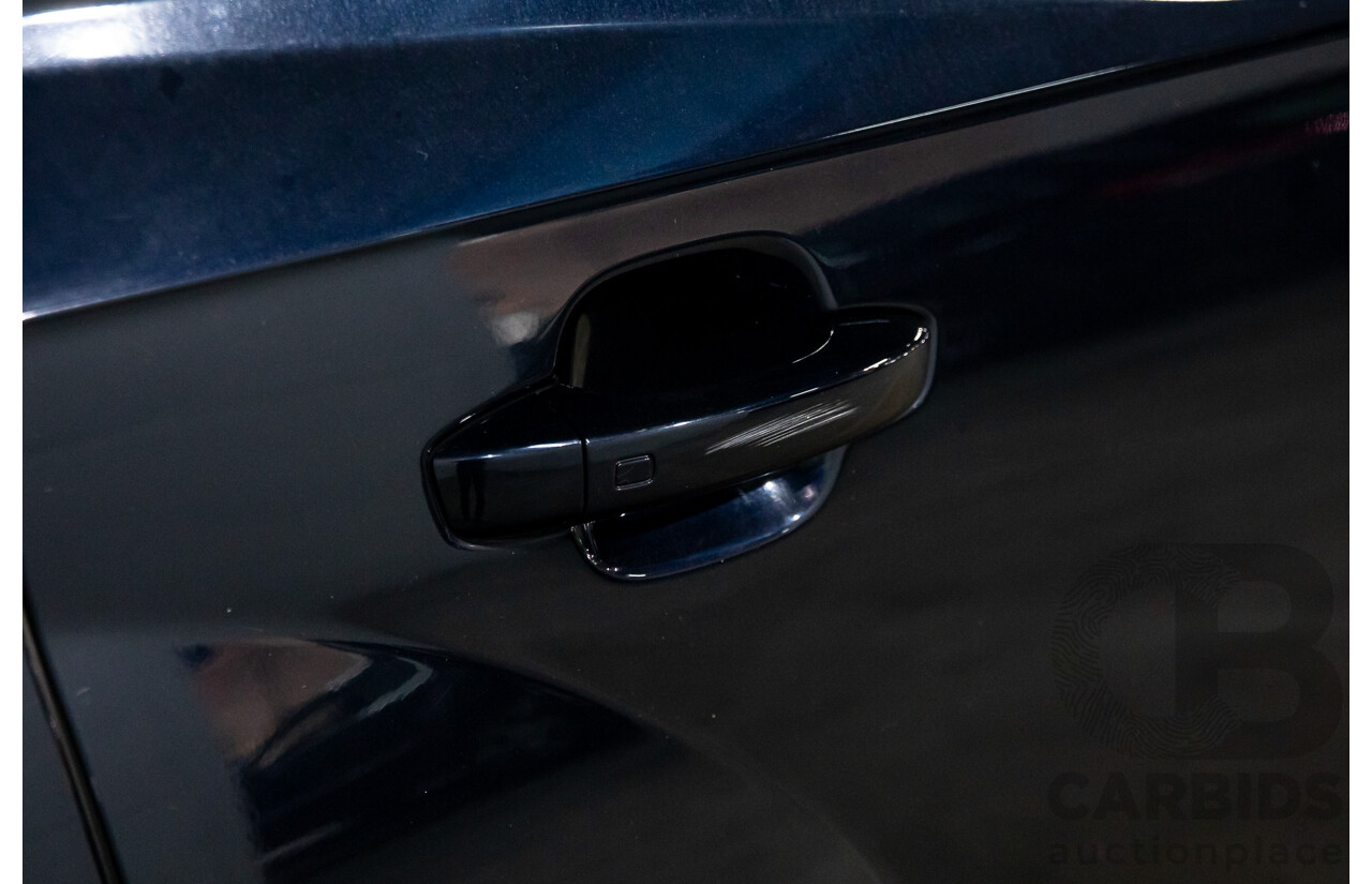 10/2017 Audi Q7 3.0 TDI Quattro (160kW AWD) 4M MY17 4d Wagon Ink Blue Metallic Turbo Diesel V6 3.0L