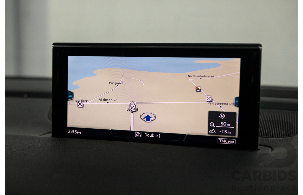 10/2017 Audi Q7 3.0 TDI Quattro (160kW AWD) 4M MY17 4d Wagon Ink Blue Metallic Turbo Diesel V6 3.0L