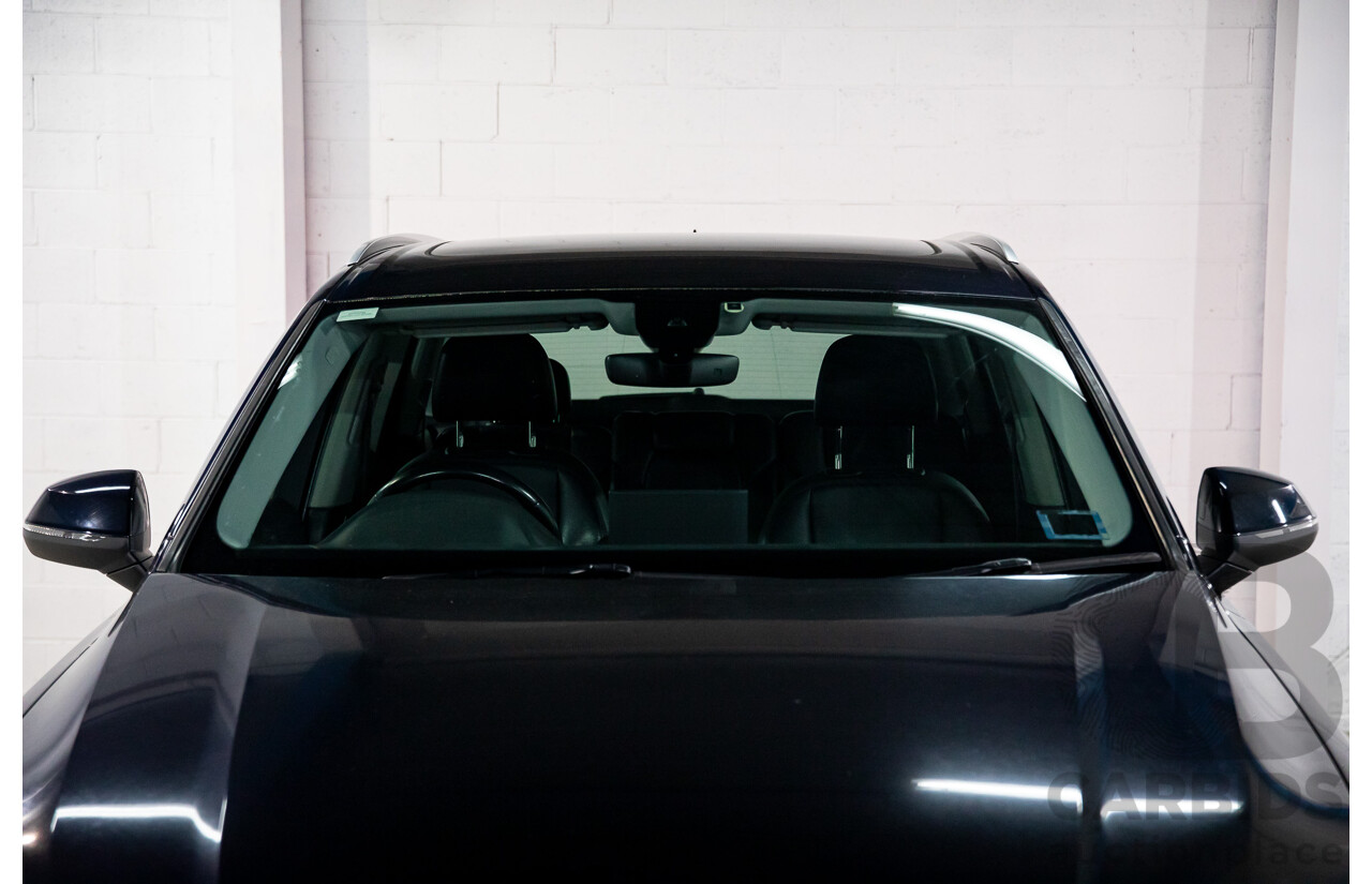 10/2017 Audi Q7 3.0 TDI Quattro (160kW AWD) 4M MY17 4d Wagon Ink Blue Metallic Turbo Diesel V6 3.0L