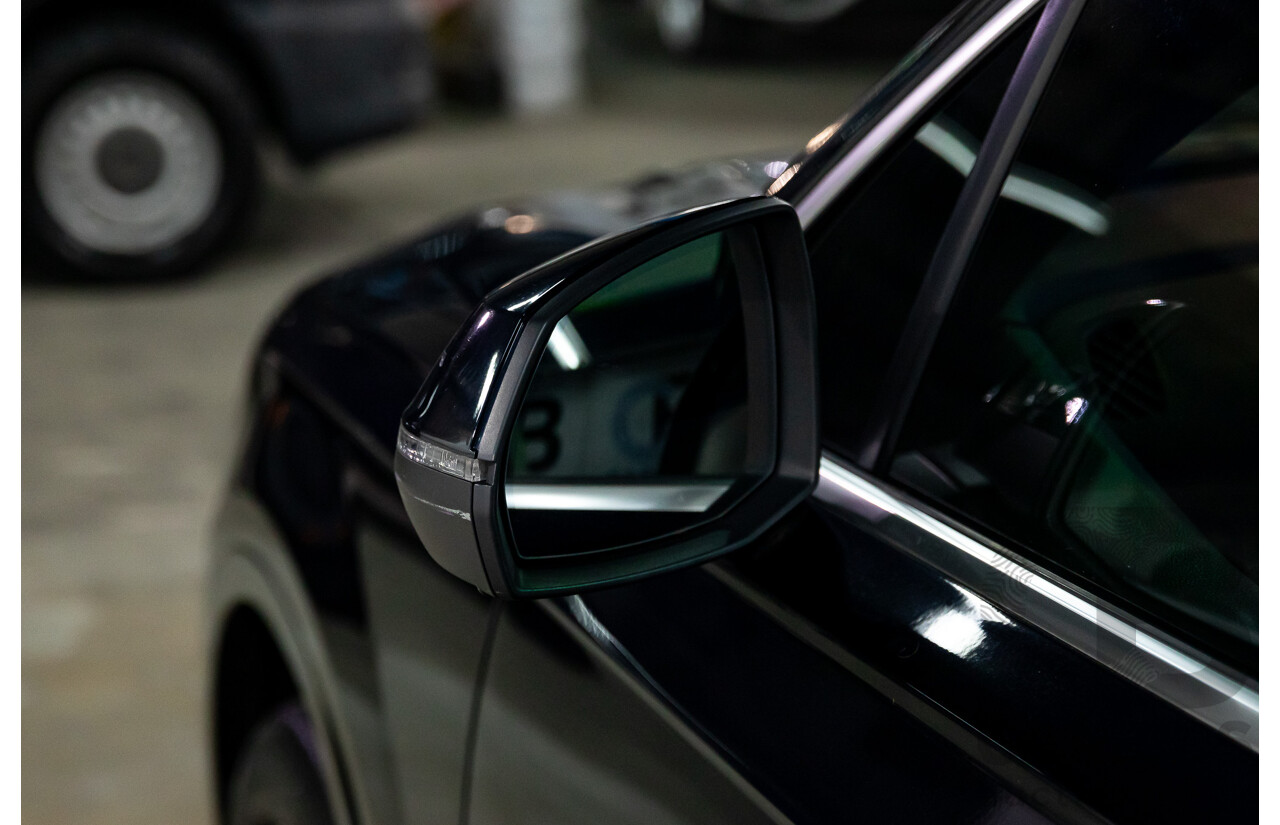 10/2017 Audi Q7 3.0 TDI Quattro (160kW AWD) 4M MY17 4d Wagon Ink Blue Metallic Turbo Diesel V6 3.0L