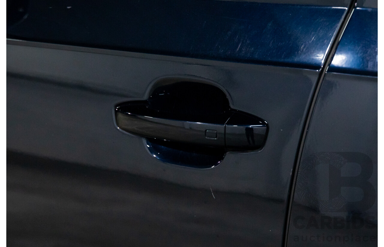 10/2017 Audi Q7 3.0 TDI Quattro (160kW AWD) 4M MY17 4d Wagon Ink Blue Metallic Turbo Diesel V6 3.0L