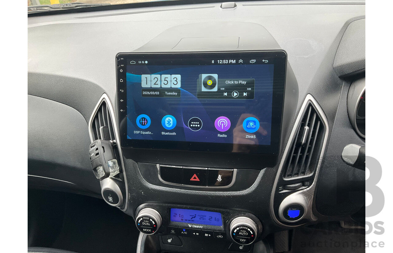 4/2012 Hyundai IX35 Highlander (AWD) LM MY11 4d Wagon Oil Blue Metallic Turbo Diesel 2.0L