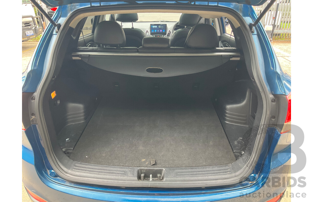 4/2012 Hyundai IX35 Highlander (AWD) LM MY11 4d Wagon Oil Blue Metallic Turbo Diesel 2.0L