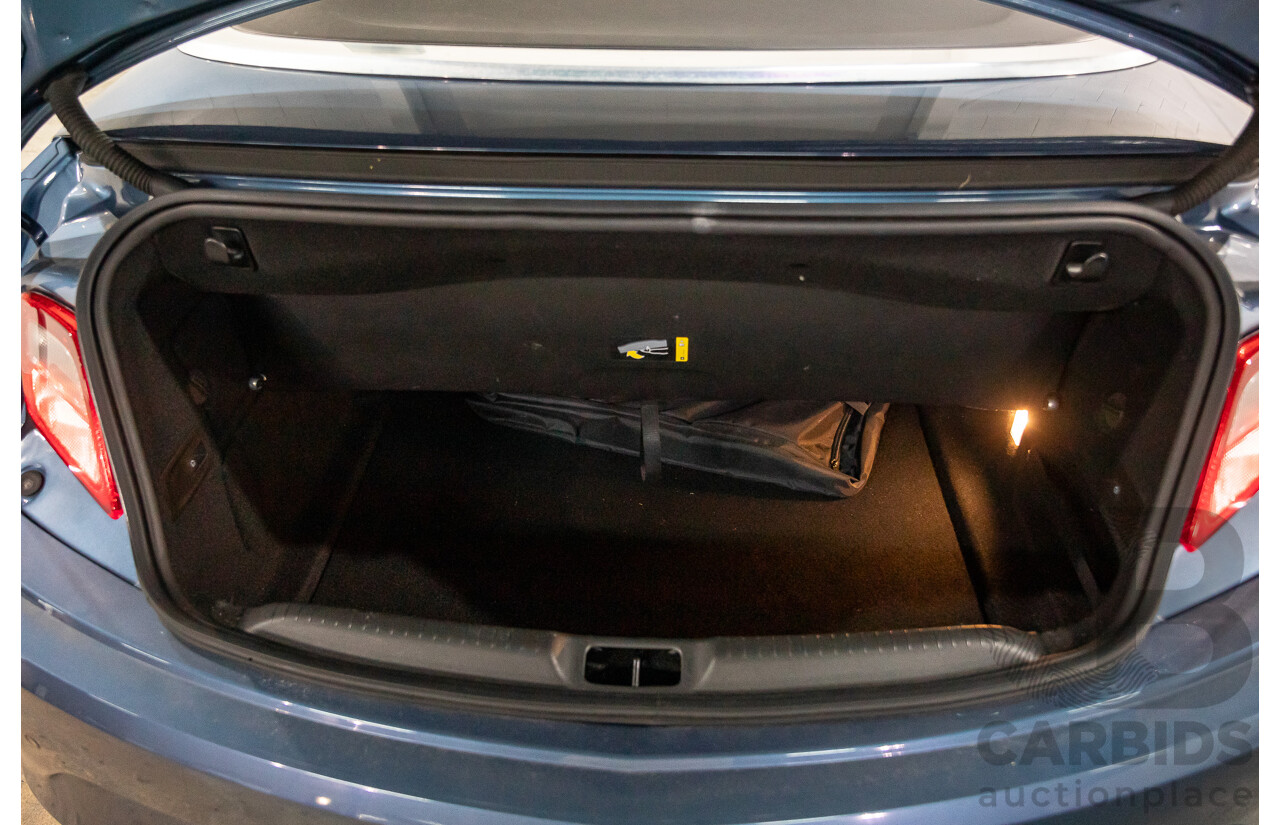 05/2016 Holden Cascada (FWD) CJ MY16 2d Convertible Deep Sky Blue Metallic Turbo 1.6L