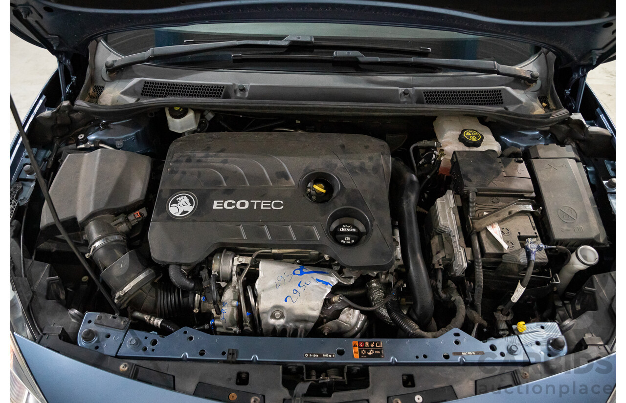 05/2016 Holden Cascada (FWD) CJ MY16 2d Convertible Deep Sky Blue Metallic Turbo 1.6L