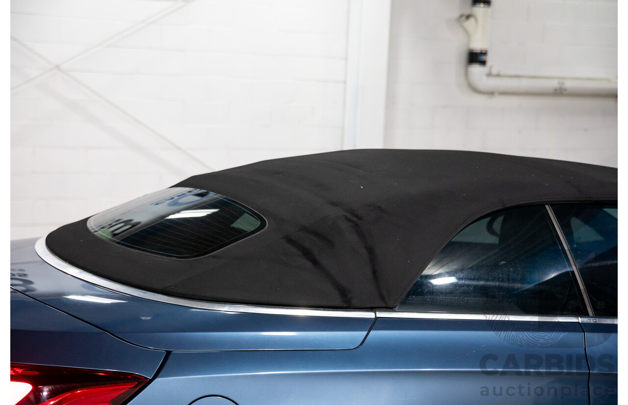 05/2016 Holden Cascada (FWD) CJ MY16 2d Convertible Deep Sky Blue Metallic Turbo 1.6L