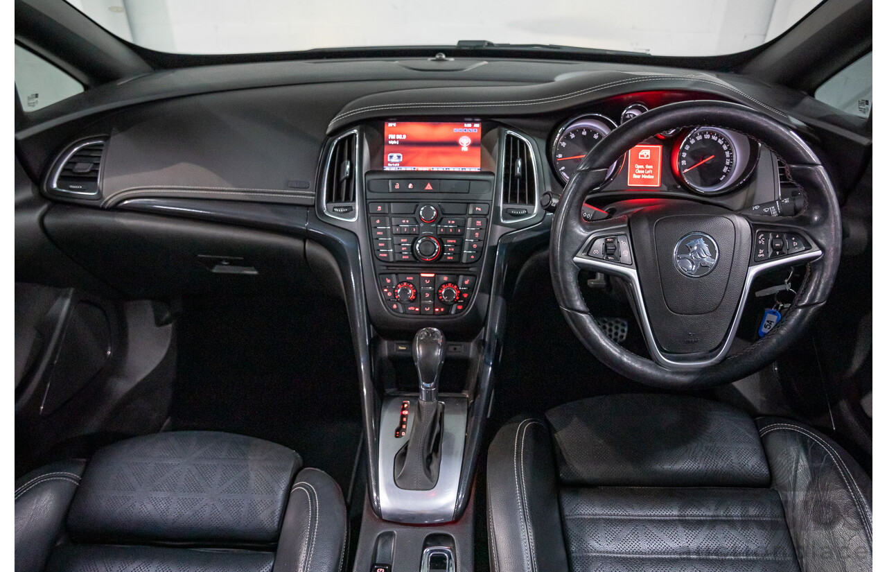 05/2016 Holden Cascada (FWD) CJ MY16 2d Convertible Deep Sky Blue Metallic Turbo 1.6L