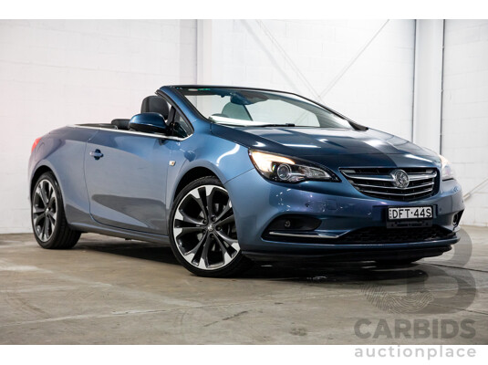 05/2016 Holden Cascada (FWD) CJ MY16 2d Convertible Deep Sky Blue Metallic Turbo 1.6L