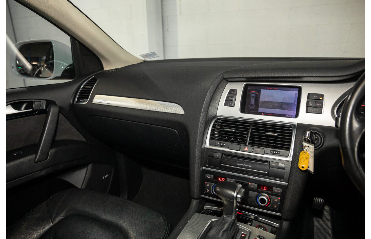 10/2014 Audi Q7 3.0 TDI Quattro S-Line MY14 4d Wagon Carrara White Turbo Diesel V6 3.0L