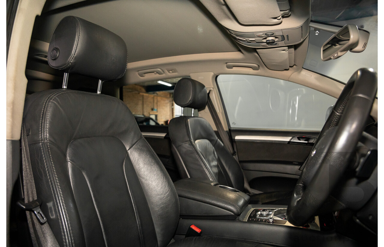 10/2014 Audi Q7 3.0 TDI Quattro S-Line MY14 4d Wagon Carrara White Turbo Diesel V6 3.0L