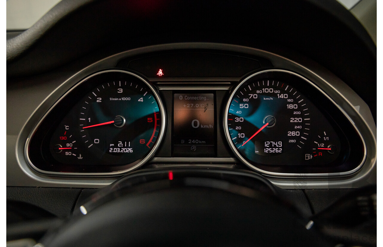 10/2014 Audi Q7 3.0 TDI Quattro S-Line MY14 4d Wagon Carrara White Turbo Diesel V6 3.0L