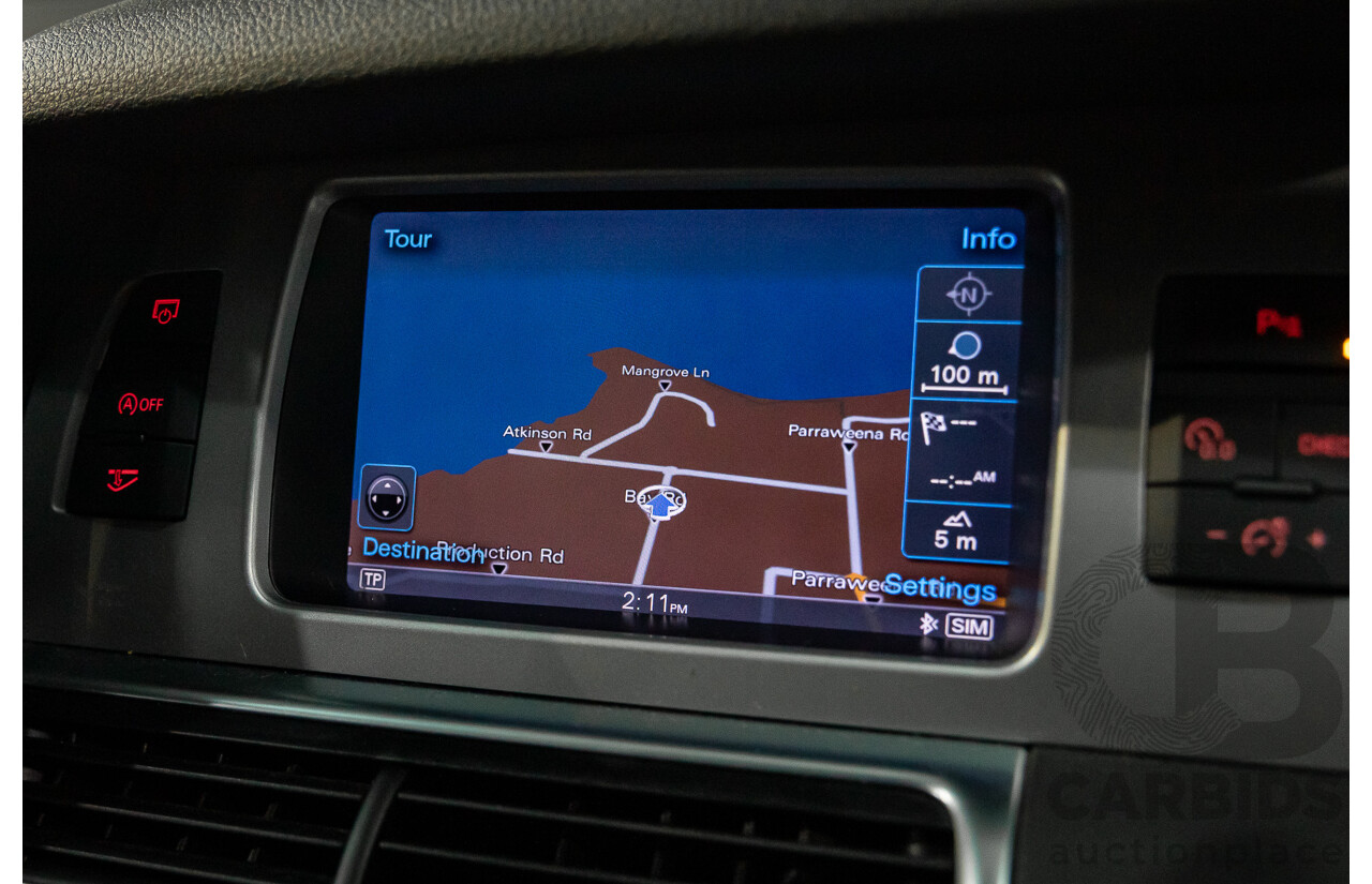 10/2014 Audi Q7 3.0 TDI Quattro S-Line MY14 4d Wagon Carrara White Turbo Diesel V6 3.0L