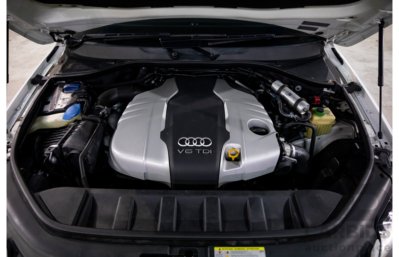 10/2014 Audi Q7 3.0 TDI Quattro S-Line MY14 4d Wagon Carrara White Turbo Diesel V6 3.0L