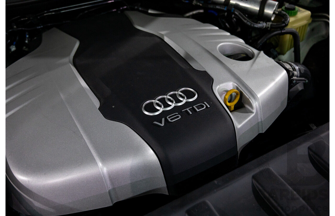 10/2014 Audi Q7 3.0 TDI Quattro S-Line MY14 4d Wagon Carrara White Turbo Diesel V6 3.0L