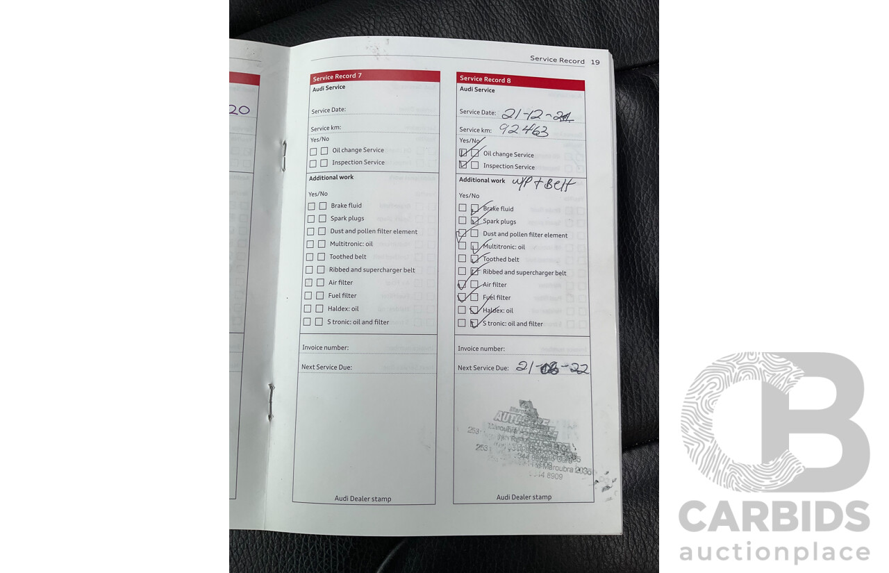 10/2014 Audi Q7 3.0 TDI Quattro S-Line MY14 4d Wagon Carrara White Turbo Diesel V6 3.0L