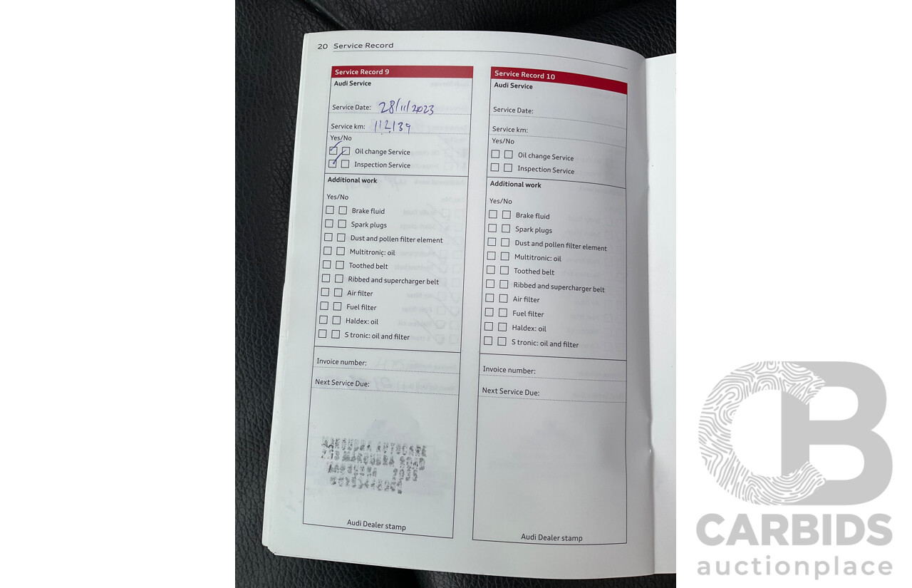 10/2014 Audi Q7 3.0 TDI Quattro S-Line MY14 4d Wagon Carrara White Turbo Diesel V6 3.0L