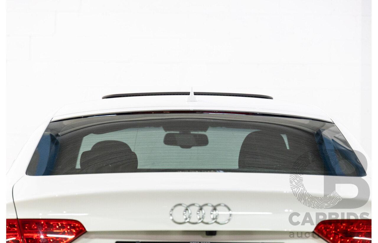 05/2011 Audi A5 Sportback 3.0 TDI Quattro (AWD) 8T MY11 5d Hatchback Ibis White Turbo Diesel V6 3.0L