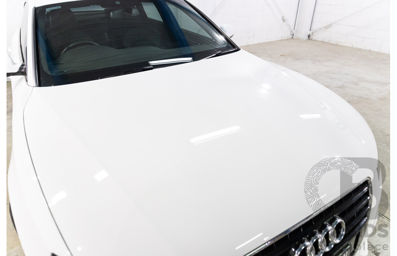 05/2011 Audi A5 Sportback 3.0 TDI Quattro (AWD) 8T MY11 5d Hatchback Ibis White Turbo Diesel V6 3.0L