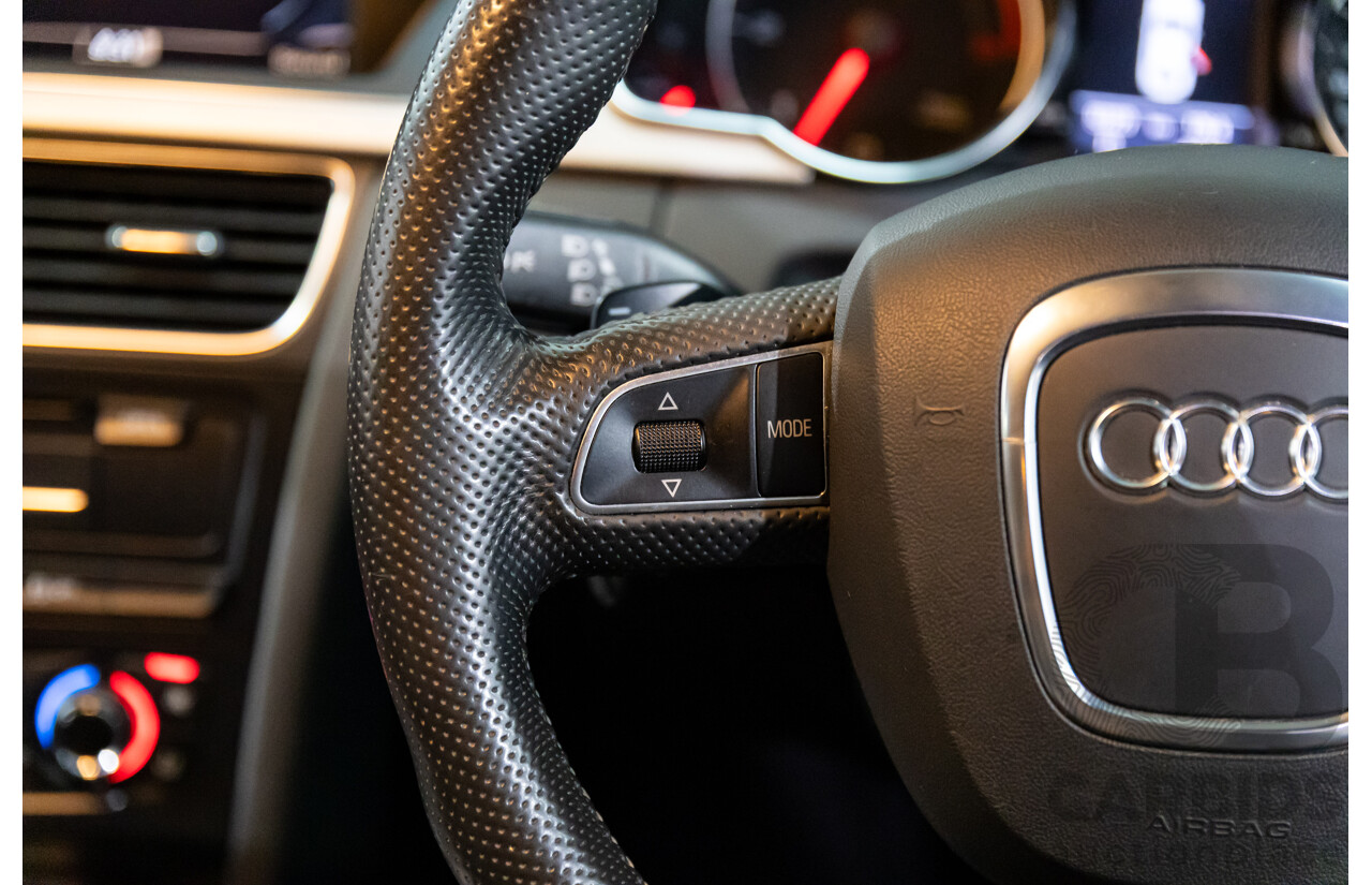 05/2011 Audi A5 Sportback 3.0 TDI Quattro (AWD) 8T MY11 5d Hatchback Ibis White Turbo Diesel V6 3.0L