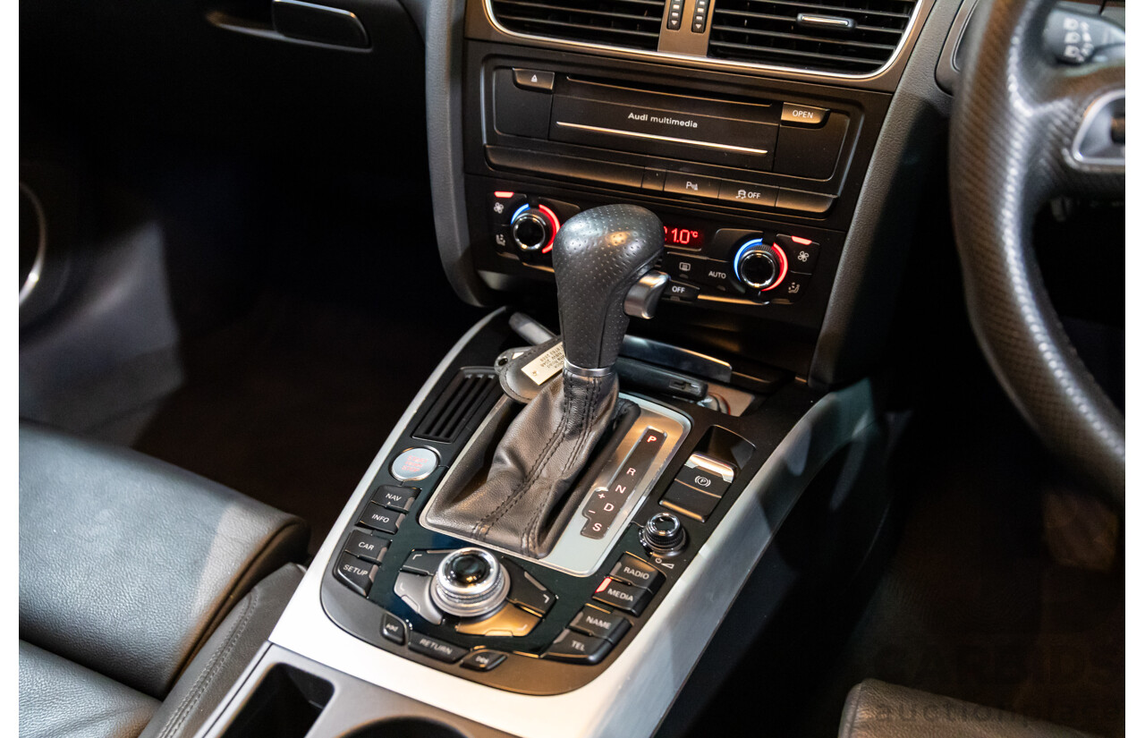 05/2011 Audi A5 Sportback 3.0 TDI Quattro (AWD) 8T MY11 5d Hatchback Ibis White Turbo Diesel V6 3.0L