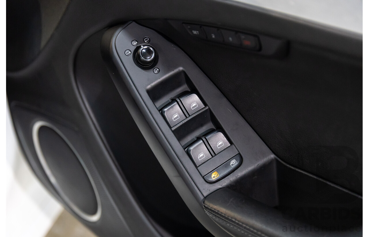 05/2011 Audi A5 Sportback 3.0 TDI Quattro (AWD) 8T MY11 5d Hatchback Ibis White Turbo Diesel V6 3.0L