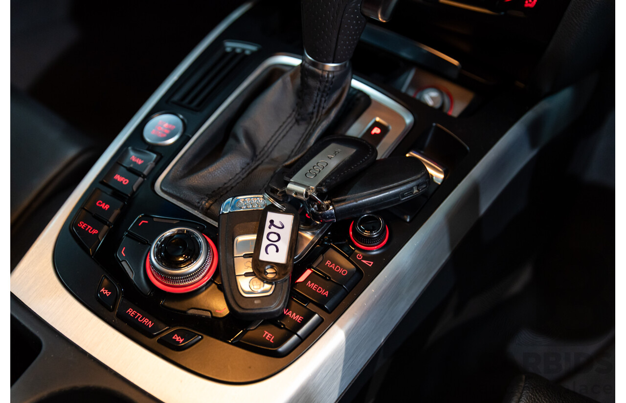 05/2011 Audi A5 Sportback 3.0 TDI Quattro (AWD) 8T MY11 5d Hatchback Ibis White Turbo Diesel V6 3.0L