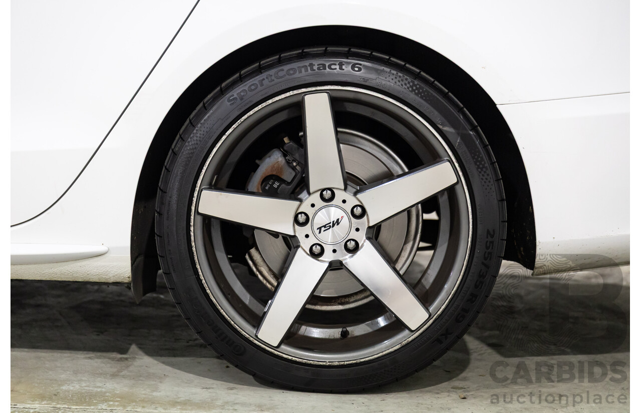 05/2011 Audi A5 Sportback 3.0 TDI Quattro (AWD) 8T MY11 5d Hatchback Ibis White Turbo Diesel V6 3.0L