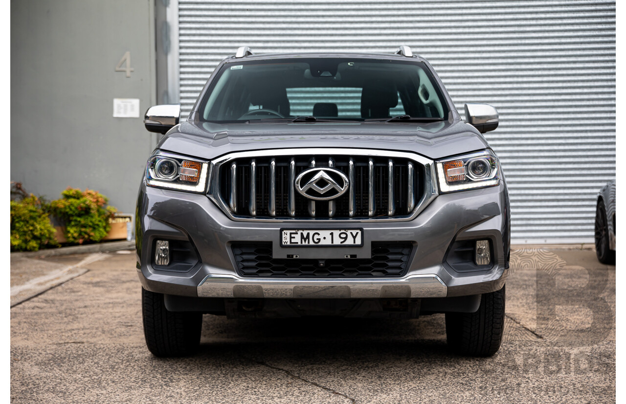 01/2021 LDV T60 Luxe (4x4) 4x4 SK8C Double Cab Utility Lava Grey Metallic Turbo Diesel 2.8L