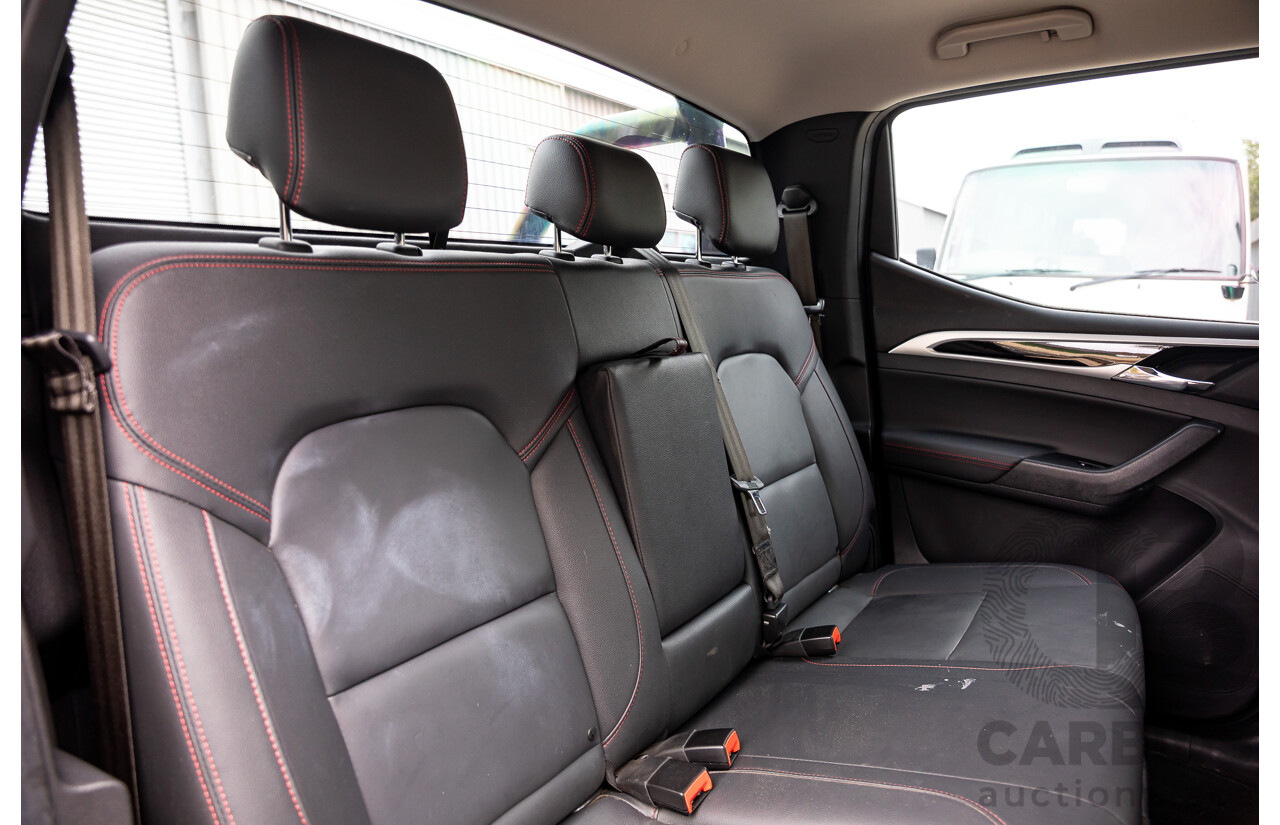 01/2021 LDV T60 Luxe (4x4) 4x4 SK8C Double Cab Utility Lava Grey Metallic Turbo Diesel 2.8L