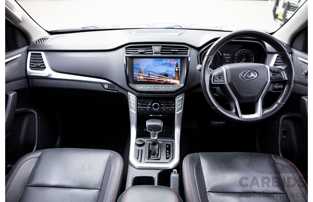 01/2021 LDV T60 Luxe (4x4) 4x4 SK8C Double Cab Utility Lava Grey Metallic Turbo Diesel 2.8L