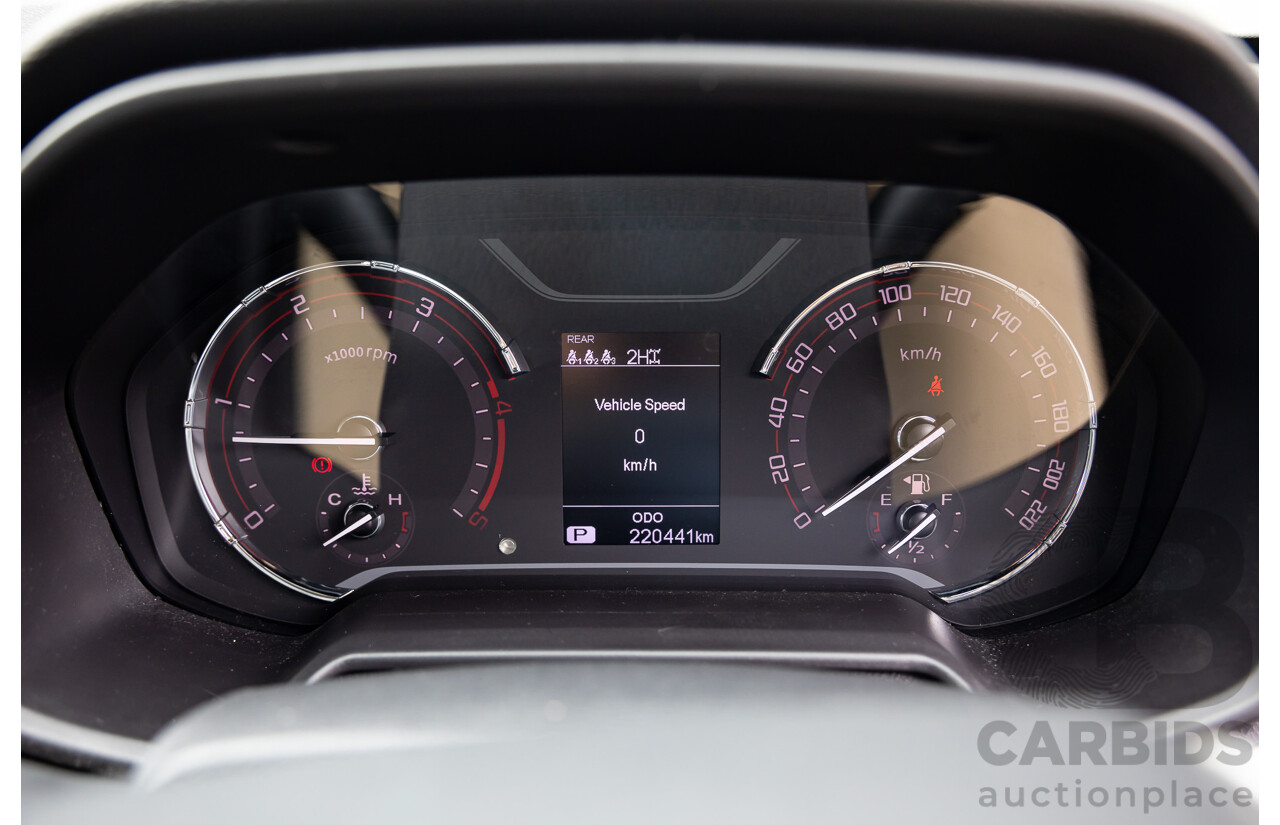 01/2021 LDV T60 Luxe (4x4) 4x4 SK8C Double Cab Utility Lava Grey Metallic Turbo Diesel 2.8L