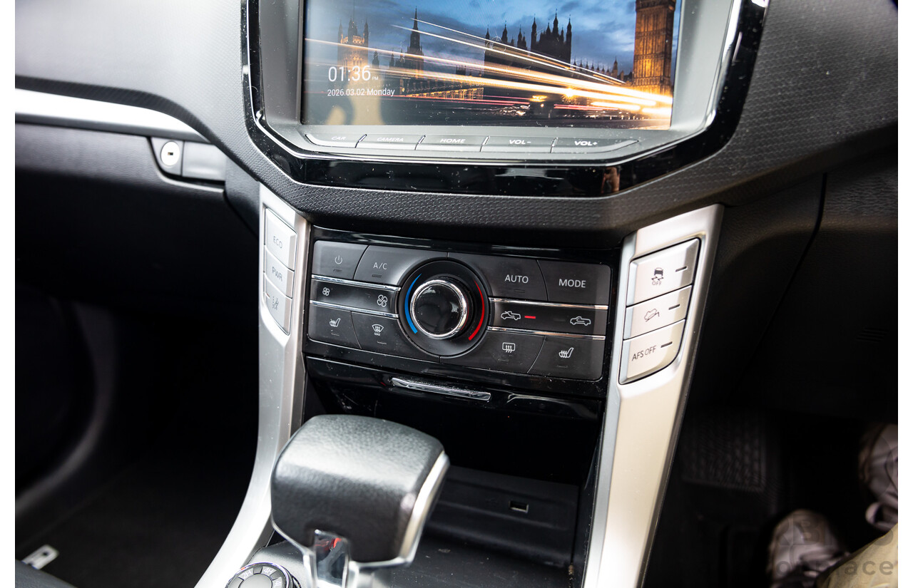 01/2021 LDV T60 Luxe (4x4) 4x4 SK8C Double Cab Utility Lava Grey Metallic Turbo Diesel 2.8L