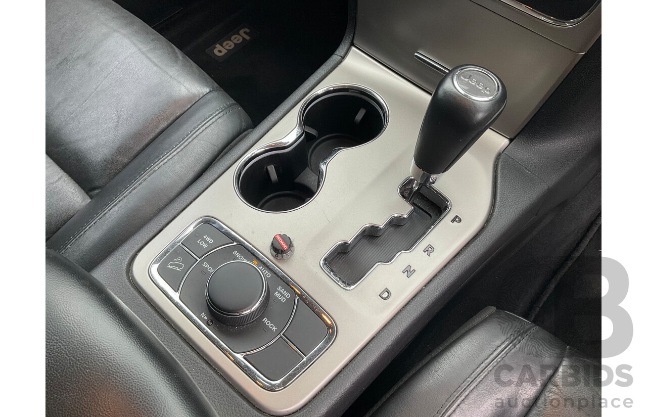 3/2013 Jeep Grand Cherokee Limited (4x4) WK MY13 4d Wagon Bright White Turbo Diesel V6 3.0L