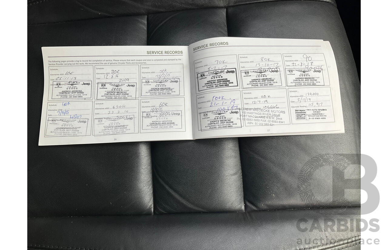 3/2013 Jeep Grand Cherokee Limited (4x4) WK MY13 4d Wagon Bright White Turbo Diesel V6 3.0L