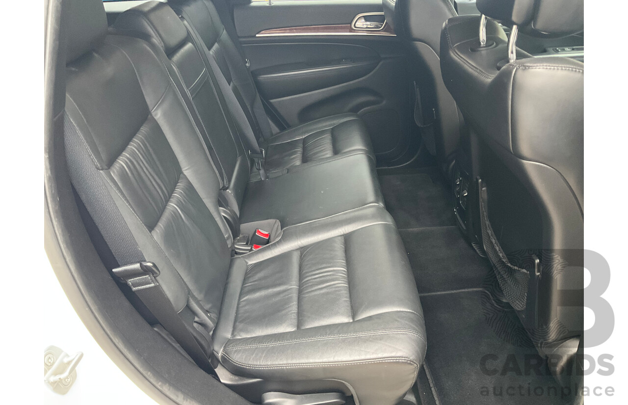 3/2013 Jeep Grand Cherokee Limited (4x4) WK MY13 4d Wagon Bright White Turbo Diesel V6 3.0L