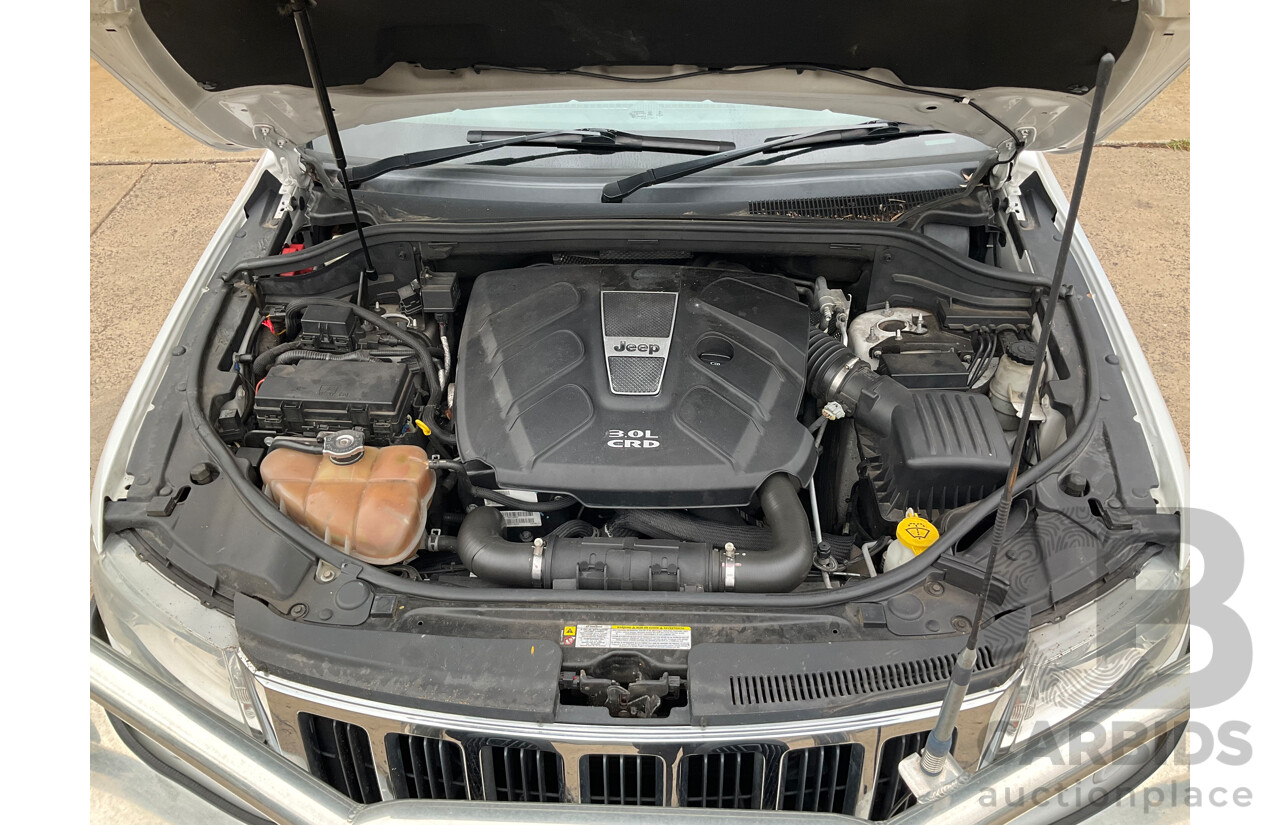 3/2013 Jeep Grand Cherokee Limited (4x4) WK MY13 4d Wagon Bright White Turbo Diesel V6 3.0L
