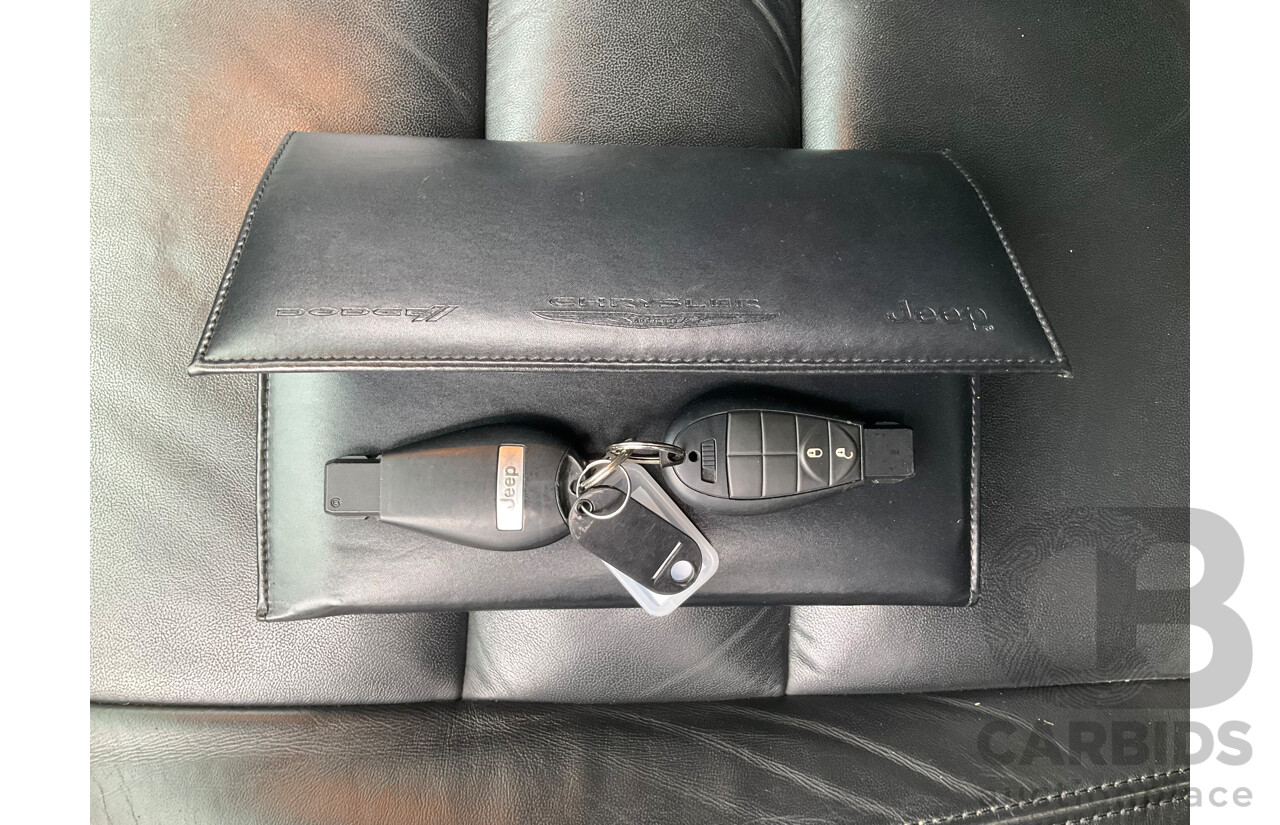 3/2013 Jeep Grand Cherokee Limited (4x4) WK MY13 4d Wagon Bright White Turbo Diesel V6 3.0L