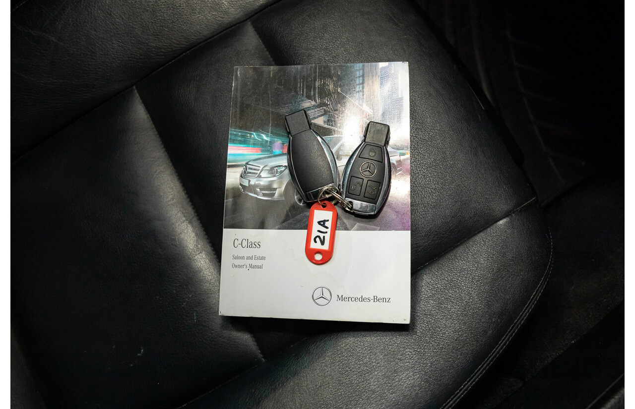 9/2012 Mercedes-Benz C250 CDI Avantgarde BE W204 MY12 4d Wagon Diamond Silver Metallic Turbo Diesel 2.1L