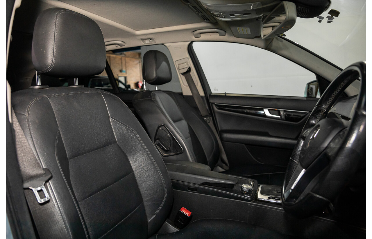 9/2012 Mercedes-Benz C250 CDI Avantgarde BE W204 MY12 4d Wagon Diamond Silver Metallic Turbo Diesel 2.1L