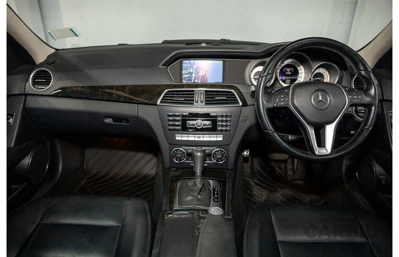 9/2012 Mercedes-Benz C250 CDI Avantgarde BE W204 MY12 4d Wagon Diamond Silver Metallic Turbo Diesel 2.1L