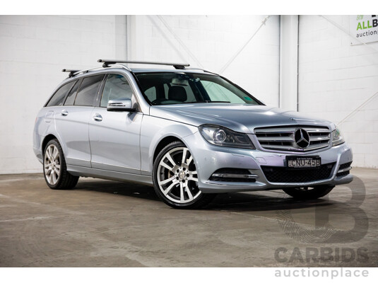 9/2012 Mercedes-Benz C250 CDI Avantgarde BE W204 MY12 4d Wagon Diamond Silver Metallic Turbo Diesel 2.1L