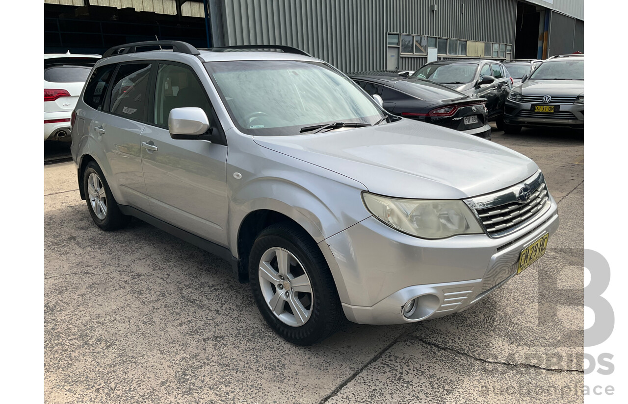 10/2008 Subaru Forester XS Premium MY09 4d Wagon Spark Silver Metallic 2.5L