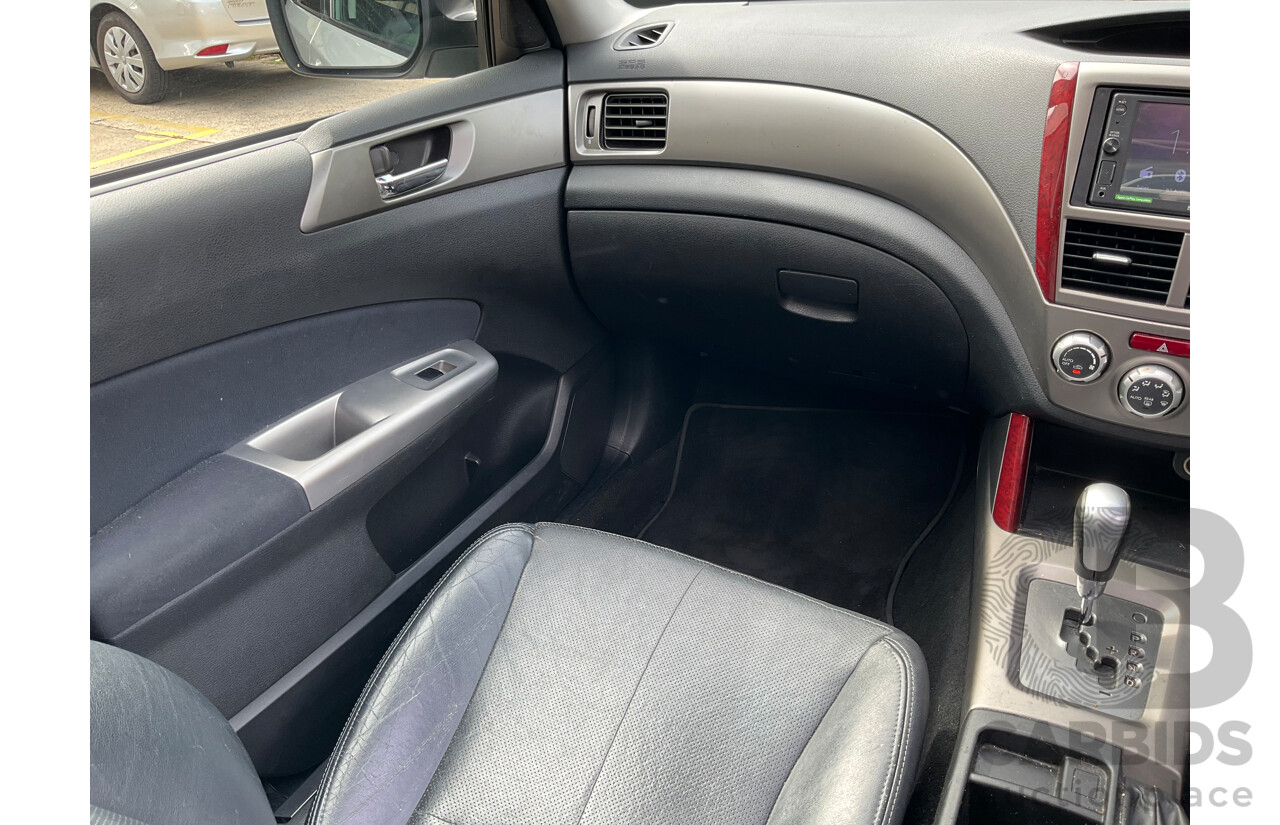 10/2008 Subaru Forester XS Premium MY09 4d Wagon Spark Silver Metallic 2.5L