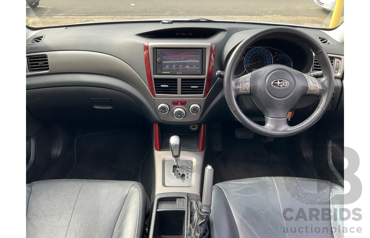 10/2008 Subaru Forester XS Premium MY09 4d Wagon Spark Silver Metallic 2.5L