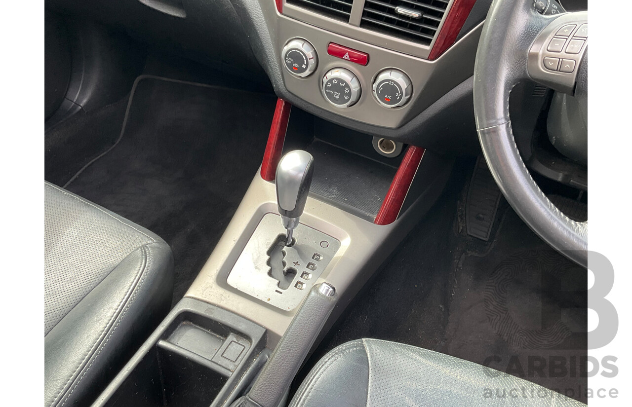 10/2008 Subaru Forester XS Premium MY09 4d Wagon Spark Silver Metallic 2.5L