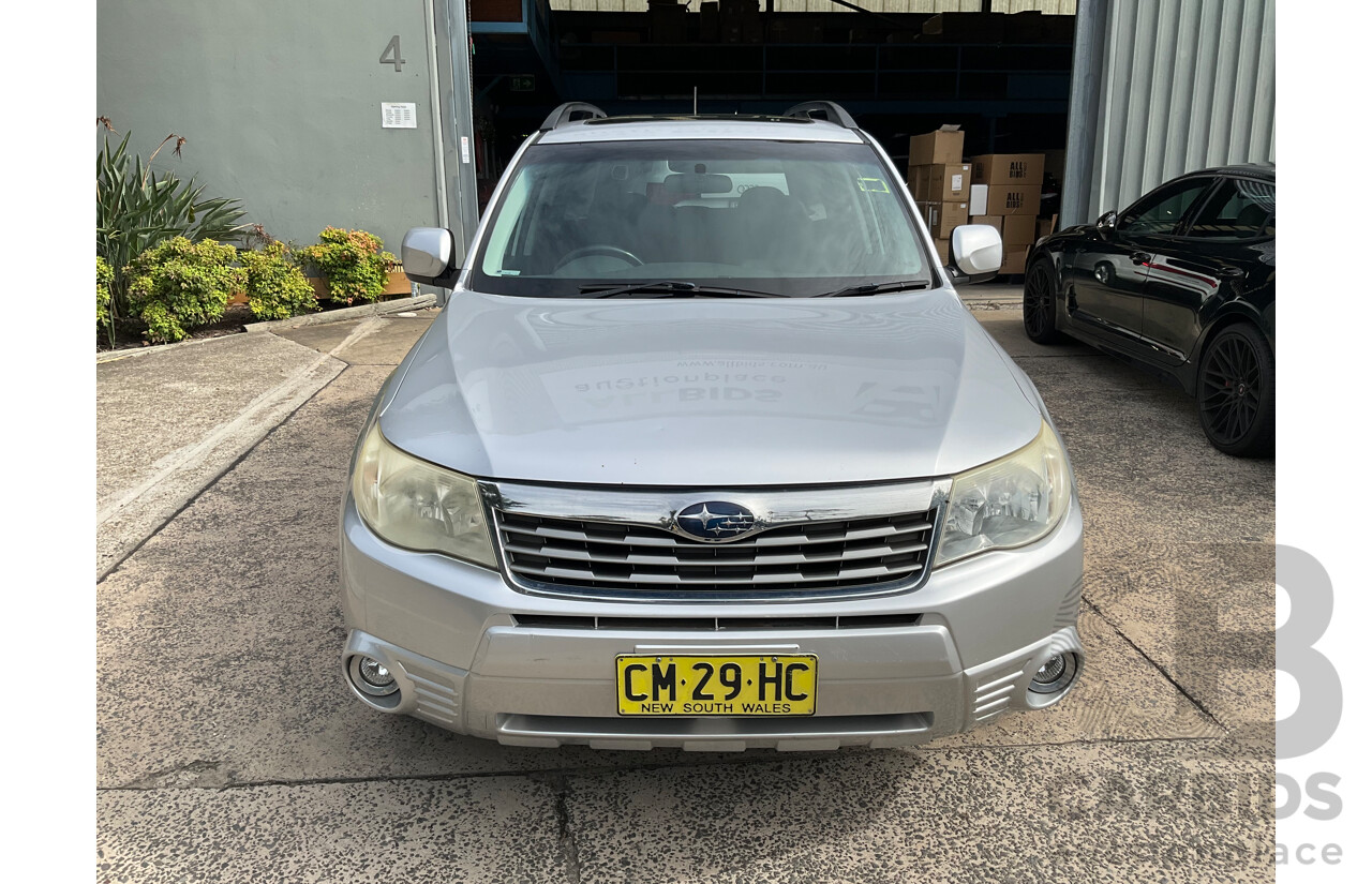 10/2008 Subaru Forester XS Premium MY09 4d Wagon Spark Silver Metallic 2.5L