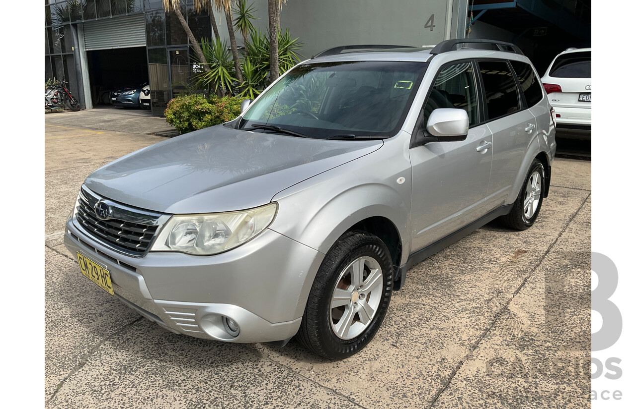 10/2008 Subaru Forester XS Premium MY09 4d Wagon Spark Silver Metallic 2.5L