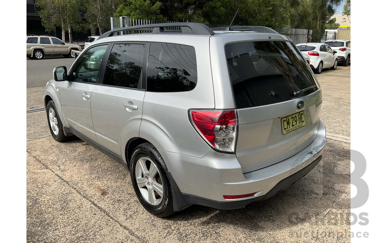 10/2008 Subaru Forester XS Premium MY09 4d Wagon Spark Silver Metallic 2.5L